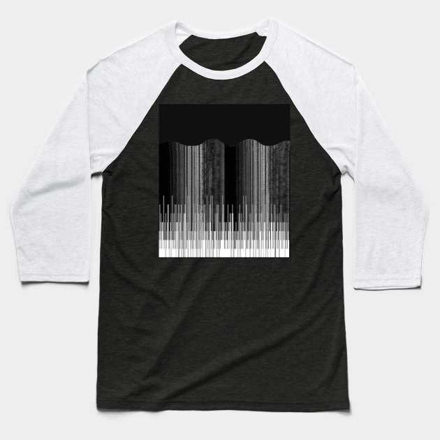 expressionism waves Baseball T-Shirt by joshsmith